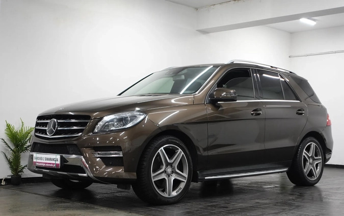 Mercedes-Benz ML cena 141900 przebieg: 152900, rok produkcji 2015 z Tychowo małe 781